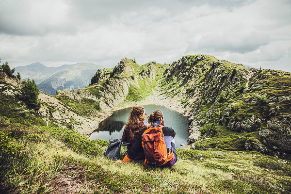 Blick auf den Thurntaler Berg bei Sillian in Osttirol, Österreich